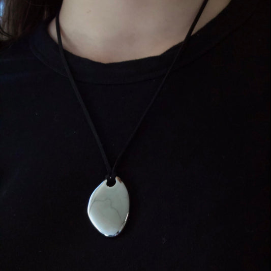 Onyra silver necklace